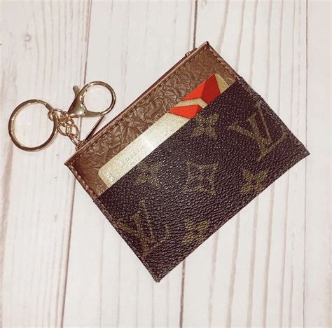 louis vuitton repurposed keychain|Louis Vuitton key pouch wallet.